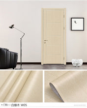 Load image into Gallery viewer, Wood Grain Door Sticker Waterproof Adhesive Wallpaper Wooden Door Renovation Cabinet Furniture Home Decor DIY Wall Mural Decals - Super Vip Store