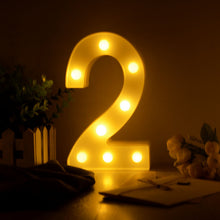 Load image into Gallery viewer, Luminous LED Letter Night Light Creative 26 English Alphabet Number Battery Lamp Romantic Wedding Party Decoration - Super Vip Store