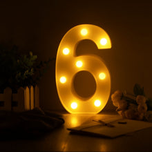 Load image into Gallery viewer, Luminous LED Letter Night Light Creative 26 English Alphabet Number Battery Lamp Romantic Wedding Party Decoration - Super Vip Store