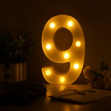 Load image into Gallery viewer, Luminous LED Letter Night Light Creative 26 English Alphabet Number Battery Lamp Romantic Wedding Party Decoration - Super Vip Store