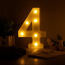 Load image into Gallery viewer, Luminous LED Letter Night Light Creative 26 English Alphabet Number Battery Lamp Romantic Wedding Party Decoration - Super Vip Store
